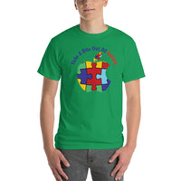 Autism Awareness Apple Short-Sleeve T-Shirt