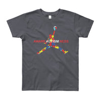 Air Autism Awareness Youth Short Sleeve T-Shirt