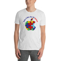 Autism Awareness Apple Short-Sleeve Unisex T-Shirt