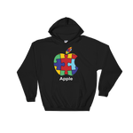 Autism Apple Hooded Sweatshirt